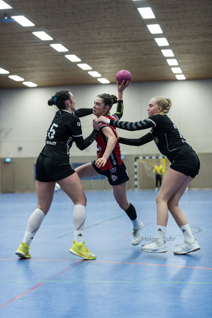 Bild 217 - B-Juniorinnen SG HH Nord - SV Henstedt Ulzburg : Ergebnis: 23:22